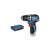 BOSCH GSR 12V-35 FC Akumulatorski vrtalni vijačnik Flexi-Click + nastavek GFA 12-B + L-Boxx