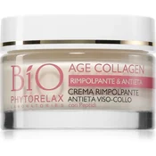 Phytorelax Laboratories Age Collagen posvetlitvena krema proti gubam za učvrstitev obraza 50 ml