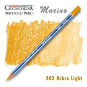 Umjetnicke drvene bojice aquarel Cretacolor marino oker svijetla 3 kom u kartonskoj kutiji