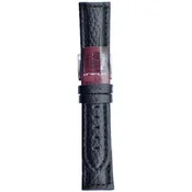 Kožni kaiš Diloy 24mm DIL394.1 Crna boja