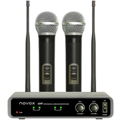 Bežicni mikrofonski sustav Novox - Free H2, crno/sivi