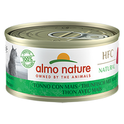Almo Nature HFC Natural 6 x 70 g - Tuna s koruzo