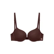 GOD SAVE QUEENS Nedrček Second Skin Ultimate Push-Up Bra čokolada
