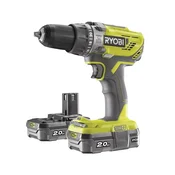 Set – udarna aku. bušilica sa 2 baterije (2Ah) i punjacem 18V ONE+™ – RYOBI R18PD3-220S