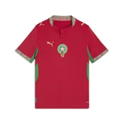 PUMA Morocco 2026 Home Jersey Youth, Football, Fast Red/Victory Gold, 9-10Y