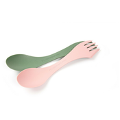 Jedilni pribor Light My Fire Spork Original 2 Pack Bio - sandy green/dusty pink