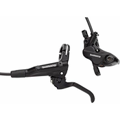 SHIMANO Brake hydr. MT501 BLMT501/BRM520 front black Post Mount 1000mm hose + platen. D03S