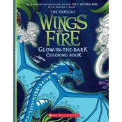 Wings of Fire Glow-In-The-Dark Coloring Book