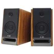 Fenda Zvočniki F&D R27BT/ 2.0/ 50 W/ leseni/ BT5.0/ optični/ vhod USB