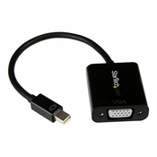 StarTech.com Mini DisplayPort to VGA Adapter - DisplayPort 1.2 - 1080p - Thunderbolt to VGA Monitor Adapter - Mini DP to VGA (MDP2VGA2) - DisplayPort / VGA adapter - Mini DisplayPo
