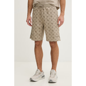 Guess Športne kratke hlače Z6GD03 K2851 Bež Regular Fit