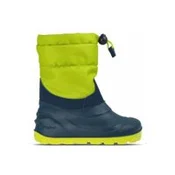 Otroški barefoot zimski škornji RAYVE SNOWSTORM temno modri/limetasti - 35