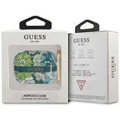 Guess Etui Guess Flower Strap Collection za AirPods Pro - zeleno