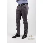 Doumos Muške pantalone, Tamnosive