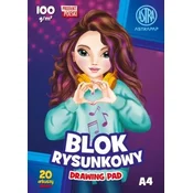 shumee Emi&Sofi astrapap komplet za risanje A4 Idealen za mlade ustvarjalce in