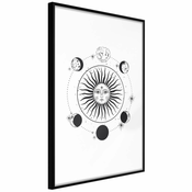 Poster - Sun and Moon 20x30