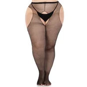 Queen size pantyhose-cutouts