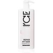 Natura Siberica ICE Professional Repair My Hair nežni čistilni šampon s keratinom 1000 ml