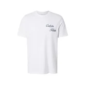 Calvin Klein Jeans Majica temno siva / bela