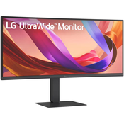 Monitor LG 34 34U650A-B, IPS, Adaptive-Sync 100Hz, 1ms, HDR10, 2xHDMI, DP, 3xUSB 3.2, USB-C, RJ45, Zvučnici, Zakrivljeni 3800R, 3440 x 1440 34U650A-B.AEU