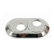shumee Kromirana dvojna PVC rozeta 28 mm
