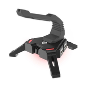 Natec Genesis Vanad 300 USB HUB 2.0 s 4 priključka, bungee za miš, crna, NBU-1441