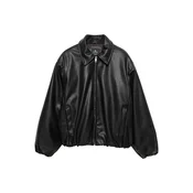 Pull&Bear Prehodna jakna črna