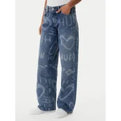 HUGO Kavbojke Gamala_B  moder denim
