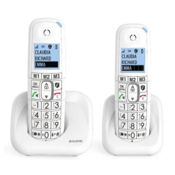 Alcatel XL785 DUO Analogni / DECT telefon Identifikacija poziva Bijelo