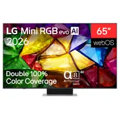LG 65MRGB88B9B 4K Mini RGB evo TV 164 cm (65)
