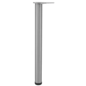 Cilindrična mizna noga, o 60 mm, dolžina 700 mm, inox