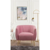 Atelier del Sofa Fotelja Istiridye 85x80x85cm Roze