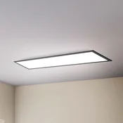 B.K. Licht LED-panel Odin Remote CCT, 100 x 25 cm, črn - Študija/pisarna - Sodobni - Kovina