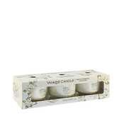 Yankee Candle White Gardenia votivní svijeca ve skle 3 x 37 g