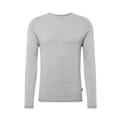 Gray Ribbed Sweater Blend Norun - Men