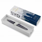 Olovka kemijska Parker Jotter, Global Icon Sydney, plava, vrh medium, plava tinta