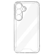 AVIZAR Trd silikonski ovitek za Samsung Galaxy A15 z ojačanimi vogali, Prozorno, (5000189303)