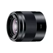 Sony E 50mm f/1.8 OSS Black crni portretni standardni objektiv za E-mount 50 F1.8 1.8 f/1,8 SEL-50F18B SEL50F18B SEL50F18B.AE SEL50F18B.AE