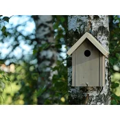ATMOWOOD Lesena ptičja hišica za sinice