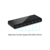 TP-LINK UH700 7-Port USB3.0 zunanji z napajanjem USB hub