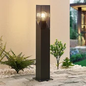 Lucande talna svetilka Fiola, 60 cm, antracit, IP54 - Sodobni - antracit, prozoren - Kovina