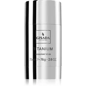 Gisada Titanium trdi deodorant za moške 75 ml