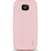 Prijenosna baterija ttec - ChargeUp Pro, 20 000 mAh, ružicasta