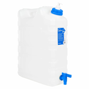 vidaXL Posoda za vodo s pipo in dozirnikom za milo 22 L plastika