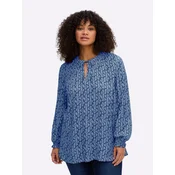 SHEEGO Bluza modra/bela