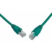 SOLARIX povezovalni kabel CAT5E SFTP PVC 5m zelene barve, odporen proti poškodbam