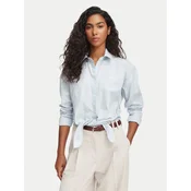 Beverly Hills Polo Club Srajca P-SS26W-SH506602 Modra Regular Fit