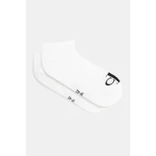 Nogavice Calvin Klein Jeans 2-pack moške, bela barva, 701228807