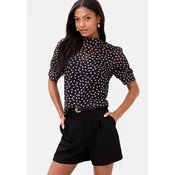 Lipsy Bluza črna/off-bela