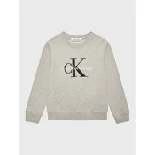 Calvin Klein Jeans Jopa Monogram Logo IU0IU00265 Siva Regular Fit